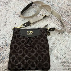Coach crossbody bag with matching wallet pouch.  Great used condition!